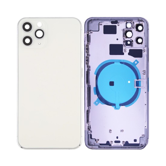 Tapa Trasera+Frame Apple iPhone 11 Pro Max Plata